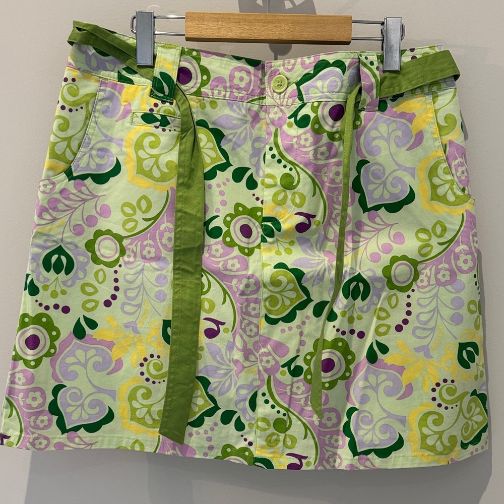 White Stag Multicolor A-Line Skirt